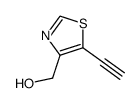 5-ethynyl-4-hydroxymethylthiazole结构式