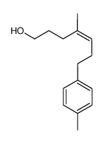 (Z)-4-methyl-7-p-tolylhept-4-en-1-ol结构式