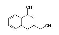 3-hydroxymethyl-1,2,3,4-tetrahydronaphthol-1结构式