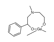 2,2,6-trimethyl-4-phenyl-1,3,6,2-dioxazagermocane Structure