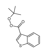 tert-butyl 1-benzothiophene-3-carboperoxoate结构式