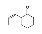 (Z)-2-(prop-1-enyl)cyclohexanone结构式