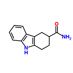 2,3,4,9-Tetrahydro-1H-carbazole-3-carboxamide结构式