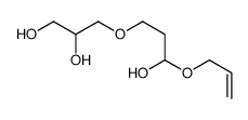 3-[3-(allyloxy)hydroxypropoxy]propane-1,2-diol Structure