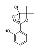 2,2,2-trichloro-1,1-dimethylethyl salicylate结构式