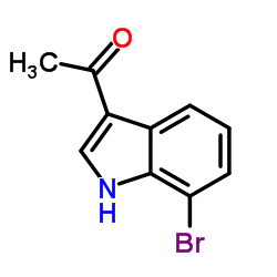 1-(7-Bromo-1H-indol-3-yl)ethanone structure