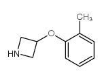 3-(2-甲基苯氧基)氮杂丁烷结构式