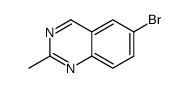 6-溴-2-甲基喹唑啉结构式