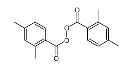 (2,4-dimethylbenzoyl) 2,4-dimethylbenzenecarboperoxoate结构式