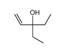 3-ethyl-1-Penten-3-ol Structure