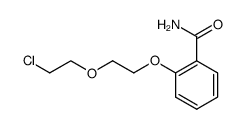 2-[2-(2-chloro-ethoxy)-ethoxy]-benzoic acid amide结构式