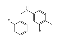 3-Fluoro-N-(2-fluorobenzyl)-4-methylaniline picture