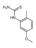 (5-methoxy-2-methyl-phenyl)thiourea结构式