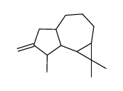 1,1,7-trimethyl-6-methylidene-2,3,4,4a,5,7,7a,7b-octahydro-1aH-cyclopropa[e]azulene Structure