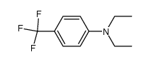 4-Trifluoromethyl-N,N-diethylaniline Structure