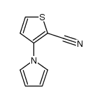 1-[3-(Thienyl-2-carbonitrile)]pyrrole结构式