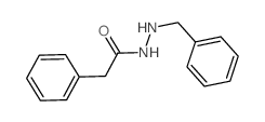 Benzeneacetic acid,2-(phenylmethyl)hydrazide结构式
