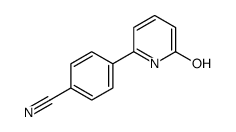4-(6-Hydroxypyridin-2-yl)benzonitrile Structure