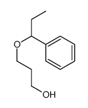 3-(1-phenylpropoxy)propan-1-ol结构式