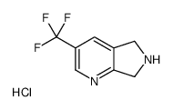 3-(trifluoromethyl)-6,7-dihydro-5H-pyrrolo[3,4-b]pyridine,hydrochloride picture