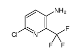 6-chloro-2-(trifluoromethyl)pyridin-3-amine Structure