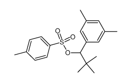 1-tert-butyl-1-(3,5-dimethylphenyl)methyl tosylate Structure