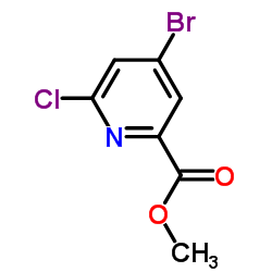 Methyl 4-bromo-6-chloro-2-pyridinecarboxylate picture