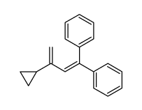 (3-cyclopropylbuta-1,3-diene-1,1-diyl)dibenzene Structure