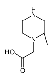 2-[(2R)-2-methylpiperazin-1-yl]acetic acid结构式