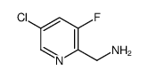 (5-chloro-3-fluoropyridin-2-yl)methanamine结构式