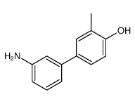 4-(3-aminophenyl)-2-methylphenol结构式