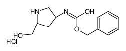 (2S,4S)-2-羟甲基-4- Cbz-氨基吡咯烷盐酸盐图片