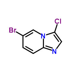 6-Bromo-3-chloroimidazo[1,2-a]pyridine structure