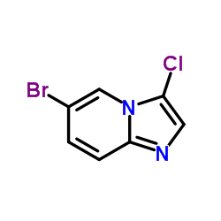 6-Bromo-3-chloroimidazo[1,2-a]pyridine Structure