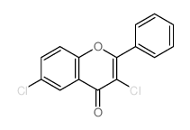 4H-1-Benzopyran-4-one,3,6-dichloro-2-phenyl- picture