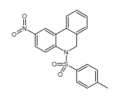 2-nitro-N-[4-methylphenyl]sulfonyl-5,6-DHPA结构式