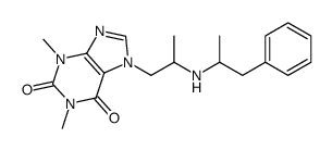 7-(2-(1-methyl-2-phenyl-ethylamino)propyl)theophylline picture