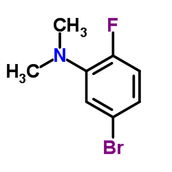 5-Bromo-2-fluoro-N,N-dimethylaniline结构式