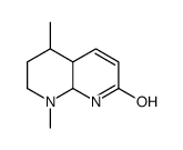 5,8-dimethyl-1,4a,5,6,7,8a-hexahydro-1,8-naphthyridin-2-one Structure