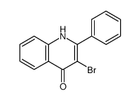 3-bromo-2-phenylquinolin-4(1H)-one Structure