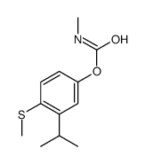 (4-methylsulfanyl-3-propan-2-ylphenyl) N-methylcarbamate Structure
