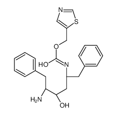 2S,3S,5S-2-Amino-5-[N-[[(5-thiozolyl)methoxy]carbonyl]amino]-1,6-diphenyl-3-hydroxyhexane picture