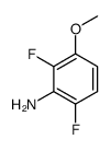 2,6-二氟-3-甲氧苯胺结构式