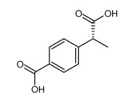 4-(1-carboxyethyl)benozic acid structure