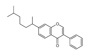 7-(6-methylheptan-2-yl)-3-phenyl-chromen-4-one picture