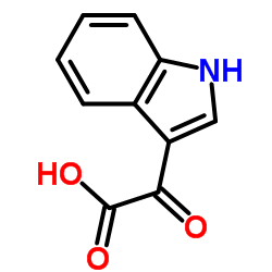 1H-Indol-3-yl(oxo)acetic acid structure