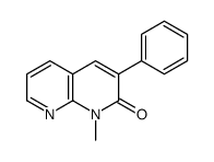 1-methyl-3-phenyl-1,8-naphthyridin-2-one Structure