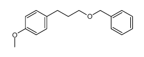 1-(3-(benzyloxy)propyl)-4-methoxybenzene结构式