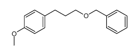 1-(3-(benzyloxy)propyl)-4-methoxybenzene Structure