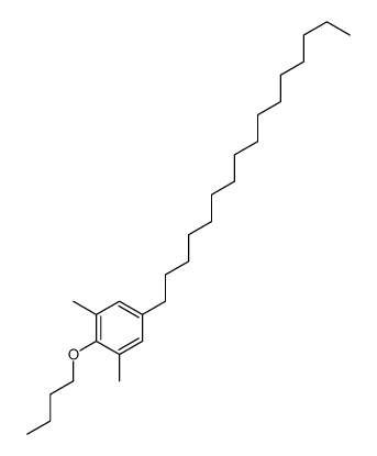 2-butoxy-5-hexadecyl-1,3-dimethylbenzene结构式